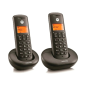 Téléphone sans fil Motorola E202 DECT + 1 extension - Identification de l'appelant - Répondeur - Mains libres