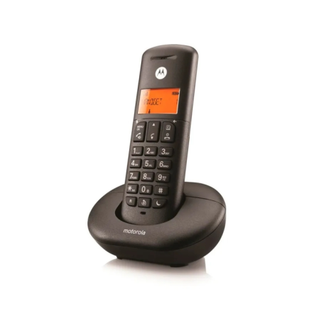 Téléphone sans fil Motorola E201 - Identification de l'appelant - Répondeur - Mains libres
