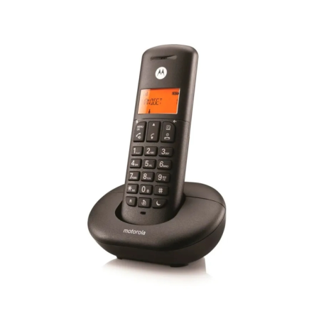 Téléphone sans fil Motorola E201 - Identification de l'appelant - Répondeur - Mains libres