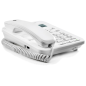 Téléphone fixe Motorola CT202 - Mains libres - Identification de l'appelant - Blanc