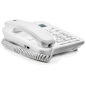 Téléphone fixe Motorola CT202 - Mains libres - Identification de l'appelant - Blanc