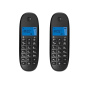 Téléphone sans fil Motorola C1002L DECT + 1 extension - Identification de l'appelant - Mains libres