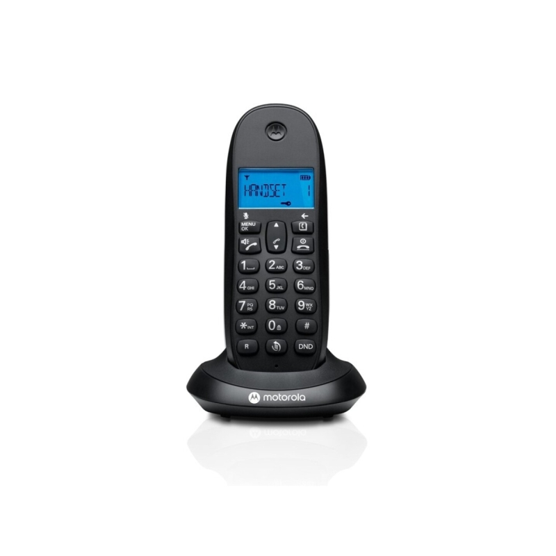 Téléphone sans fil DECT Motorola C1001L - Identification de l'appelant - Mains libres