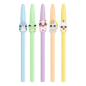 Lot de 20 stylos bille Bic Cristal Pastel motifs animaux