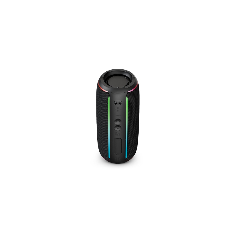 Enceinte Bluetooth portable SPC Orbital Glow - 25 W - Véritablement sans fil - Autonomie de 20 heures - LED avec différents
