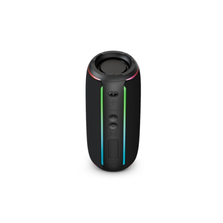 Enceinte Bluetooth portable SPC Orbital Glow - 25 W - Véritablement sans fil - Autonomie de 20 heures - LED avec différents