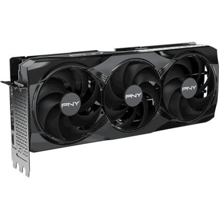 Carte graphique PNY GeForce RTX 5080 16 Go GDDR7 overclockée triple ventilateur Reflex 2 AI NVIDIA DLSS4