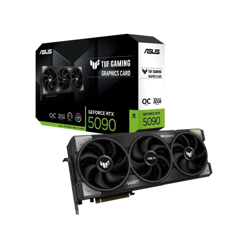 Carte graphique Asus GeForce TUF Gaming RTX 5090 OC 32 Go GDDR7 Reflex 2 RTX AI DLSS4