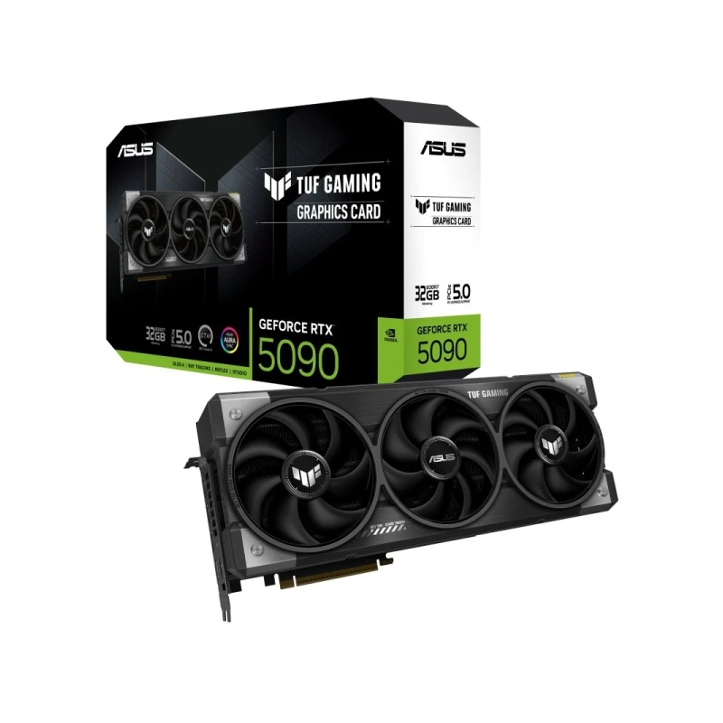 Carte graphique Asus GeForce TUF Gaming RTX 5090 32 Go GDDR7 Reflex 2 RTX AI DLSS4