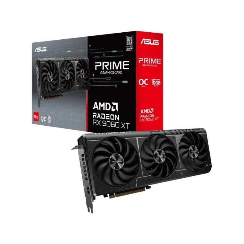 Carte graphique Asus PRIME AMD Radeon RX 9060 XT OC 16 Go GDDR6 FSR 4