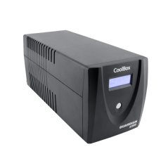 Onduleur Coolbox Guardian3 1200 VA 720 W - 2 prises Schuko - USB - 2 ports RJ45 - Protection complète contre les surtensions et
