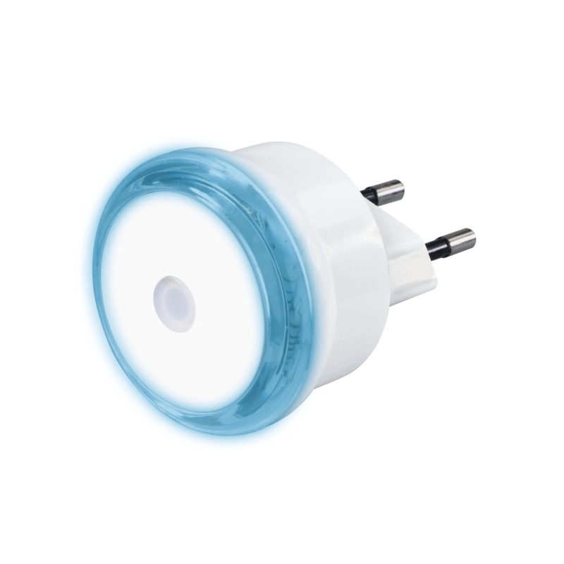 Veilleuse LED Hama Basic à brancher - IP20 - Capteur de luminosité - 5 x 5 x 7 cm - Blanche