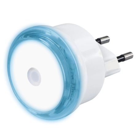Veilleuse LED Hama Basic à brancher - IP20 - Capteur de luminosité - 5 x 5 x 7 cm - Blanche