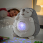 Hérisson en peluche Spikey d'Innovagoods avec projecteur de bruit blanc et veilleuse - Lumière LED RGB - Arrêt automatique