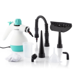 Nettoyeur vapeur Innovagoods - 1000 W - Autonomie jusqu'à 20 minutes - Réservoir de 350 ml - Pression de 3 bars - Câble de 2,8