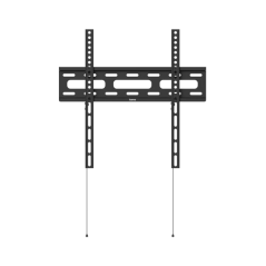 Support mural fixe Hama pour téléviseurs jusqu'à 75 pouces - Poids maximal : 40 kg - VESA 400 x 400 mm - Acier - Niveau à bulle