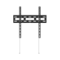 Support mural fixe Hama pour téléviseurs jusqu'à 75 pouces - Poids maximal : 40 kg - VESA 400 x 400 mm - Acier - Niveau à bulle