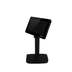 Écran client LCD pour point de vente - 7 pouces environ - Hauteur réglable - Noir