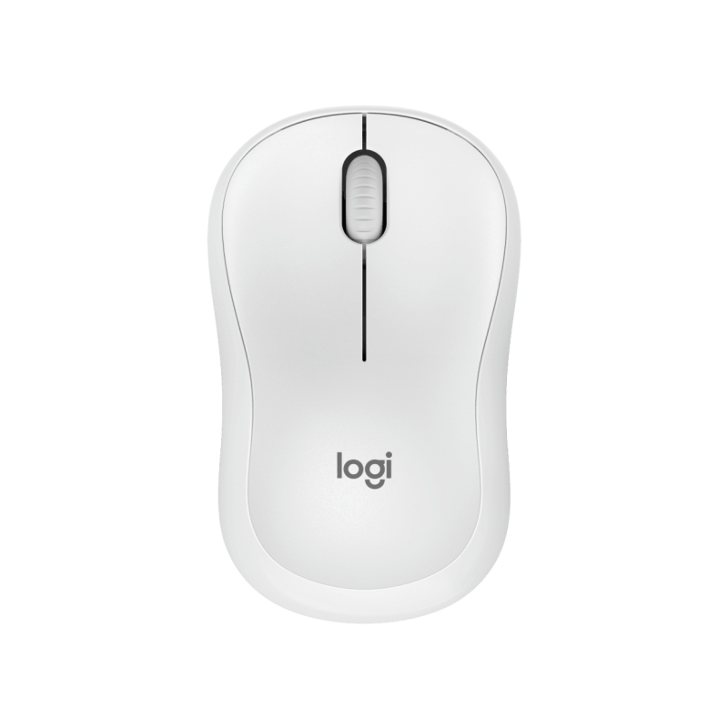 Souris Bluetooth silencieuse Logitech M240 - 3 boutons - Utilisation ambidextre - Blanc cassé