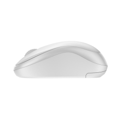 Souris Bluetooth silencieuse Logitech M240 - 3 boutons - Utilisation ambidextre - Blanc cassé