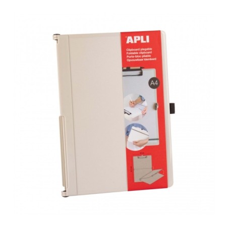 ✅ Porte-bloc pliable Apli - Compact et facile à transporter - Peut contenir des feuilles avec du caoutchouc él en stock