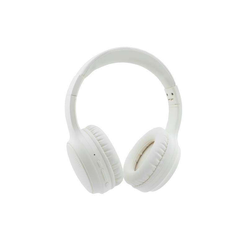 Casque Coolbox Air40 BT - ANC - Son Surround - Connectivité sans fil avancée - Couleur blanche
