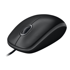 Souris USB Logitech M100 1000dpi - 3 Boutons - Utilisation Ambidextre - Câble 1,80m - Coloris Noir