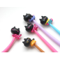 Lot de 36 stylos gel Bismark motif chat, pointe fine, encre noire