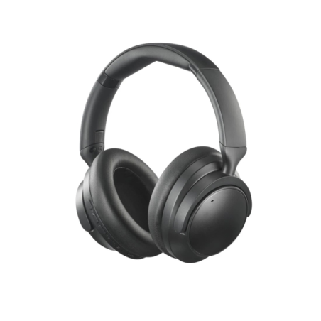 Casque Hama Spirit Silent avec microphone omnidirectionnel - Bluetooth - Arceau réglable - Pliable - Assistant vocal