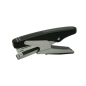 Agrafeuse-pince Bismark - Capacité d'agrafage : 20 feuilles - Conception ergonomique - Grande durabilité - Noire