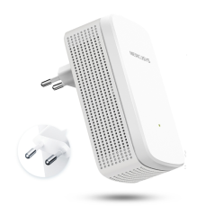 Répéteur/amplificateur de réseau Wi-Fi Mercusys ME20 - Jusqu'à 750 Mbps - 1 port RJ-45 - Bouton WPS - Blanc