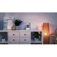 Chauffage de table intelligent en céramique rotative Cecotec ReadyWarm 1550 Max - Puissance 1500 W - Thermostat réglable