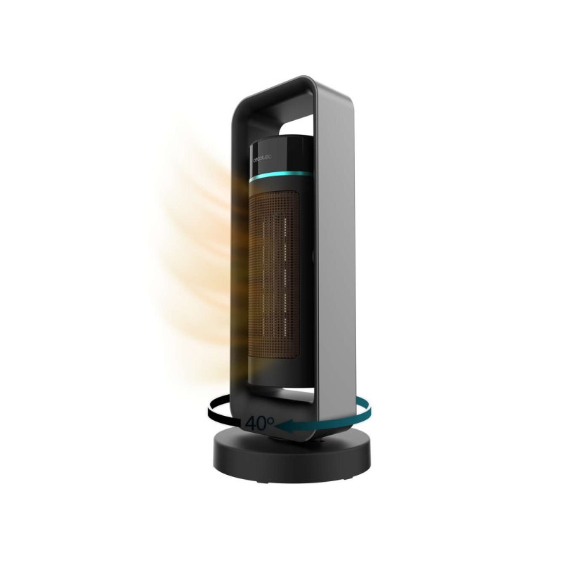 Chauffage céramique tour Cecotec ReadyWarm 2000 Max - 2000 W - Oscillant - 3 modes de chauffage - Thermostat réglable