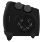 Chauffage électrique double Cecotec ReadyWarm 2000 Max - 2000 W - 3 modes de chauffage - Thermostat réglable - Portable et