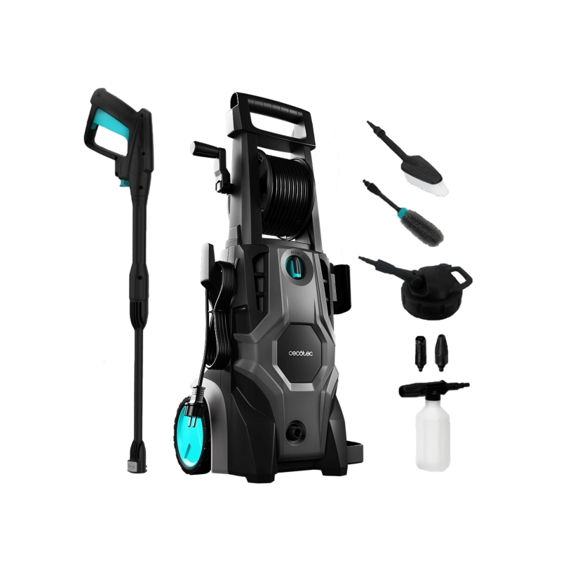 Nettoyeur haute pression Cecotec HydroBoost 2400 AdvanceClean - 2400 W - Débit 480 l/h - Pression maximale 180 bars - Réservoir
