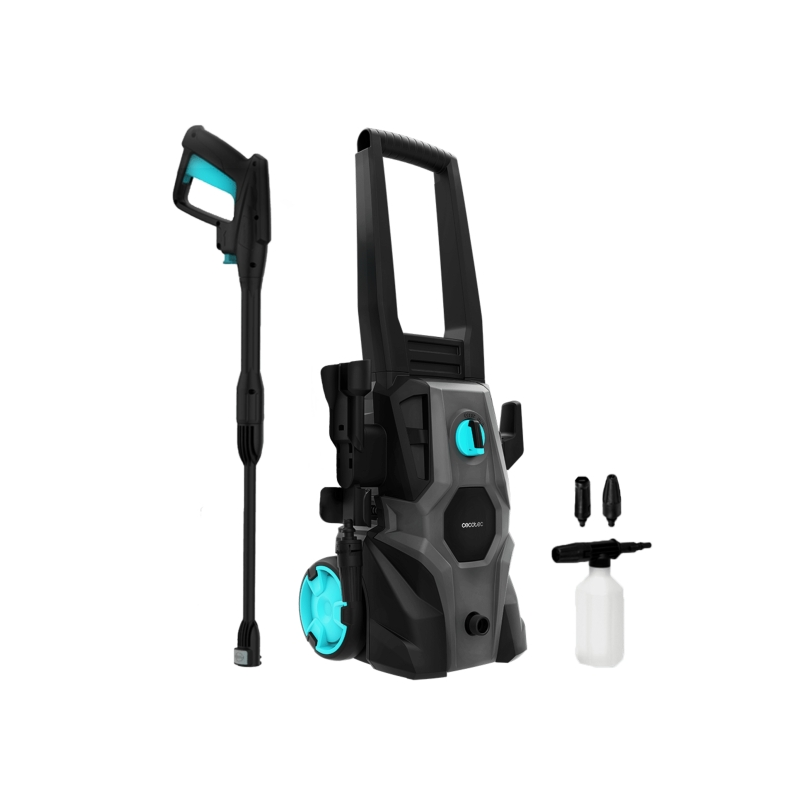 Nettoyeur haute pression Cecotec HydroBoost 1400 EasyGo - 1400 W - Pression de 105 bars - Débit de 426 l/h - Réservoir de savon