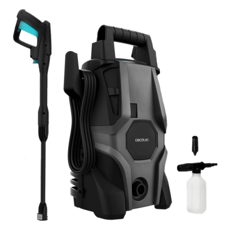 Nettoyeur haute pression Cecotec HydroBoost 1400 Essential - 1400 W - Pression de 105 bars - Débit de 426 l/h - Réservoir de