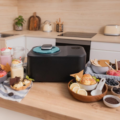 Réfrigérateur Cecotec Gelacy 1200 Touch - Puissance : 110 W - Capacité : 1,2 L - Système à compresseur - Temps de préparation :