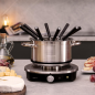 Appareil à fondue électrique Cecotec Fun Gourmet Advance - 1500 W - Acier inoxydable - Thermostat - Capacité 1,7 L - 8