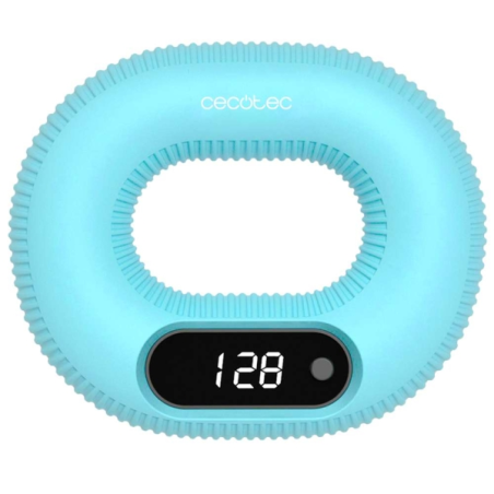 Cecotec Drumfit HandFit Appareil de renforcement des mains intelligent - Écran LED intelligent - Résistance de 14 kg - Base