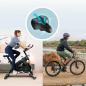Selle de vélo Cecotec DrumFit SitBike - Ultra confortable - Découpe centrale - Compatible avec rails de 7 mm et tubes de 23 mm