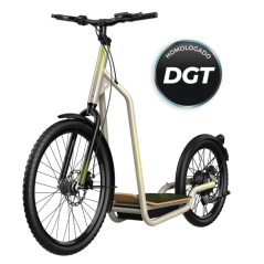 Trottinette électrique Cecotec Troton - Puissance 1000 W - Grandes roues 20" et 26" - Autonomie de 50 km - Homologuée par la
