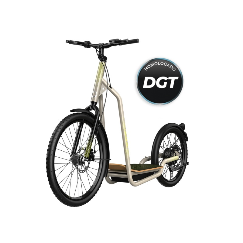 Trottinette électrique Cecotec Troton - Puissance 1000 W - Grandes roues 20" et 26" - Autonomie de 50 km - Homologuée par la