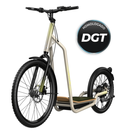 Trottinette électrique Cecotec Troton - Puissance 1000 W - Grandes roues 20" et 26" - Autonomie de 50 km - Homologuée par la