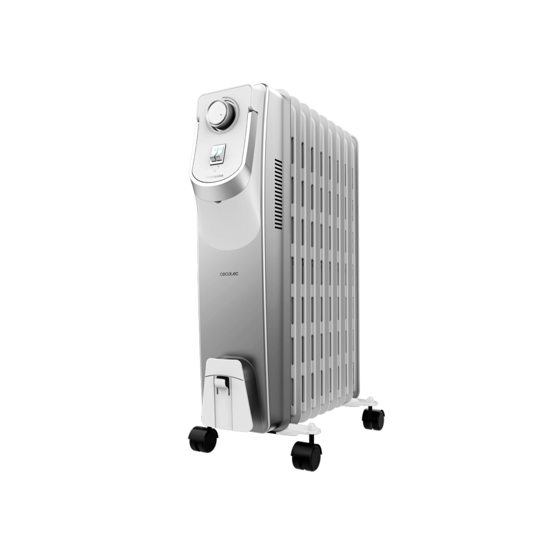 Radiateur à bain d'huile Cecotec ReadyWarm 9000 Space 360 avec 9 modules de 150 x 580 mm - 2000 W - Chauffe jusqu'à 22 m²