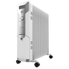 Radiateur à bain d'huile Cecotec ReadyWarm 11000 avec 11 modules de 150 x 580 mm - 2500 W - Chauffe jusqu'à 25 m² - 3 niveaux