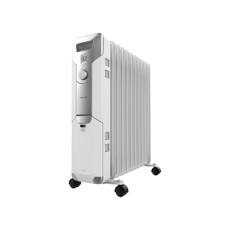 Radiateur à bain d'huile Cecotec ReadyWarm 11000 avec 11 modules de 150 x 580 mm - 2500 W - Chauffe jusqu'à 25 m² - 3 niveaux