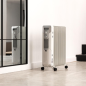 Radiateur à bain d'huile Cecotec ReadyWarm 11000 avec 11 modules de 150 x 580 mm - 2500 W - Chauffe jusqu'à 25 m² - 3 niveaux