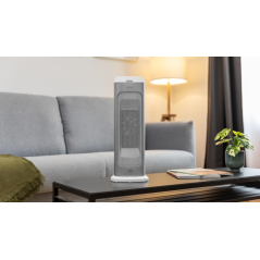 Chauffage d'appoint céramique Cecotec ReadyWarm 6700 Ceramic Sky - Puissance : 2 000 W - Télécommande - Affichage LED - 3 modes
