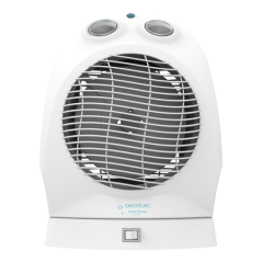 Chauffage électrique rotatif Cecotec ReadyWarm 9890 - 2400 W - Oscillation à 60° - 2 niveaux de puissance - 3 modes
